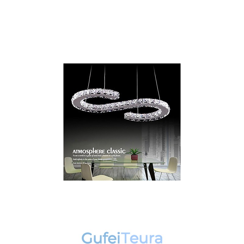 דגם אור תליון מנורות קריסטל מודרניות תאורה גופי תאורה מפוארים לתקרה