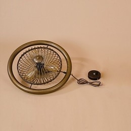 רטרו קלאסי מתכת מנורות מאוורר תקרה מנורות תליון פשוטות בית קפה מנורת תליון