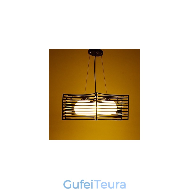 רטרו קלאסי מתכת אורות תקרה פשוט מנורות תליון בית קפה מנורת תליון