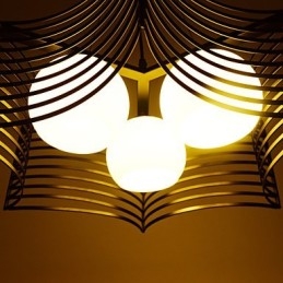 רטרו קלאסי מתכת אורות תקרה פשוט מנורות תליון בית קפה מנורת תליון