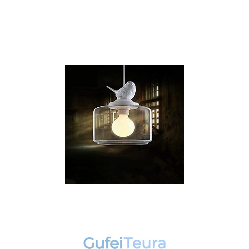 ראש יחיד זכוכית ציפורים Droplight