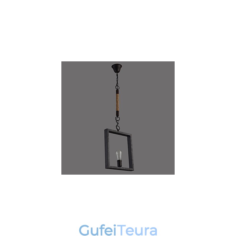 תליון Rustic Lodge Vintage רטרו אוכל חנות קניות מתכת