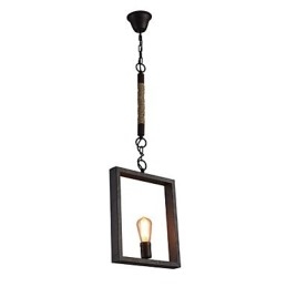 תליון Rustic Lodge Vintage רטרו אוכל חנות קניות מתכת