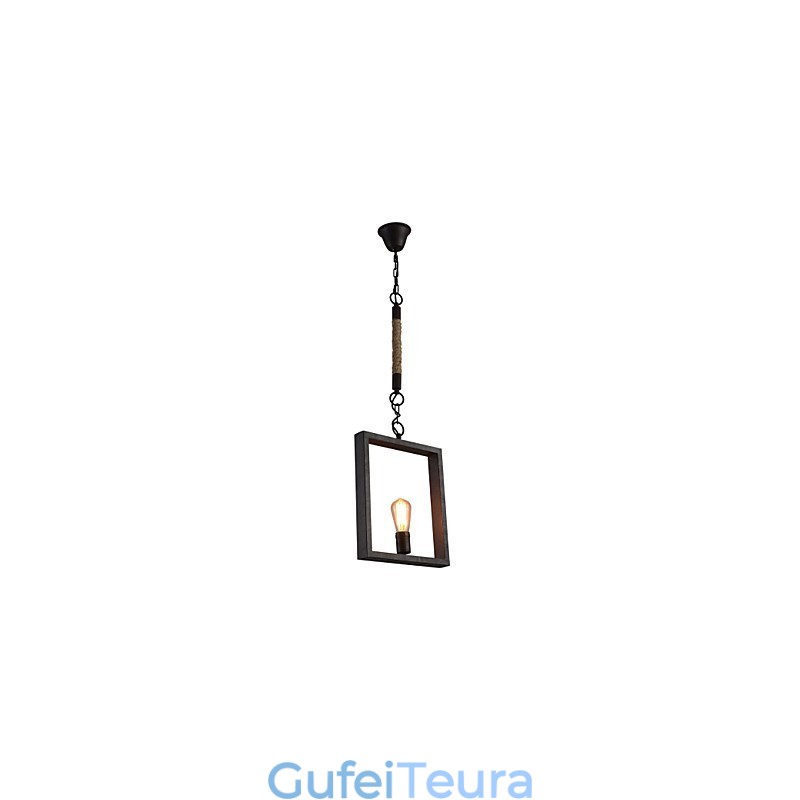 תליון Rustic Lodge Vintage רטרו אוכל חנות קניות מתכת