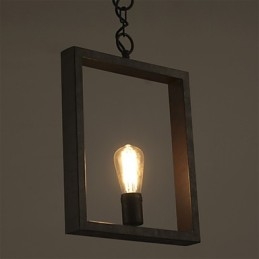 תליון Rustic Lodge Vintage רטרו אוכל חנות קניות מתכת