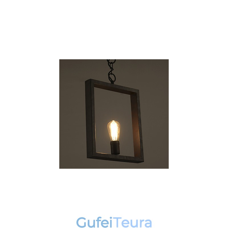 תליון Rustic Lodge Vintage רטרו אוכל חנות קניות מתכת