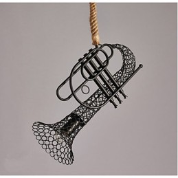 תחרה קנבוס קאנטרי אמריקאי T נברשת דקורטיבית רטרו