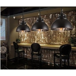 מנורת ברזל מתכת Single Head Pot Chandelier