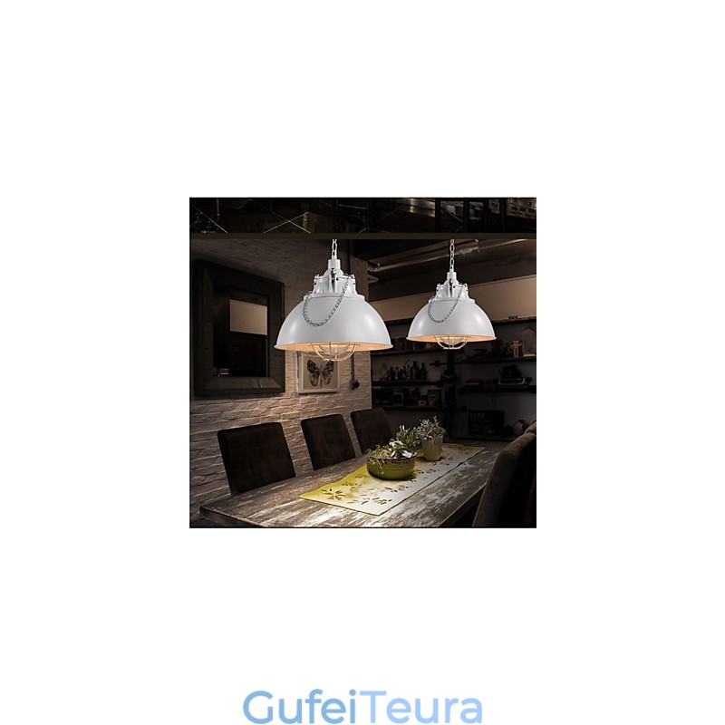 מנורת ברזל מתכת Single Head Pot Chandelier