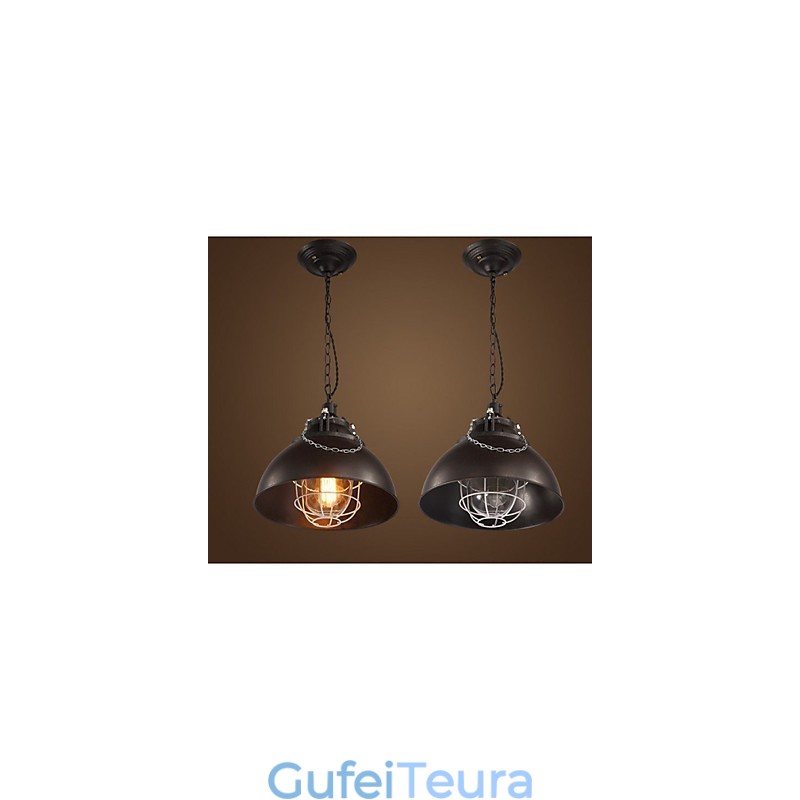 מנורת ברזל מתכת Single Head Pot Chandelier