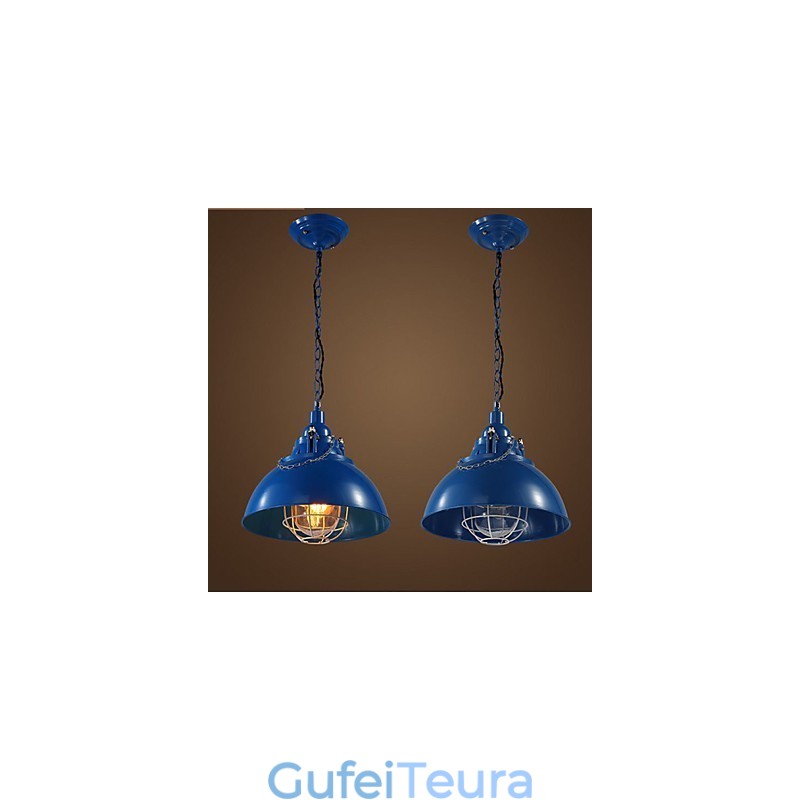 מנורת ברזל מתכת Single Head Pot Chandelier