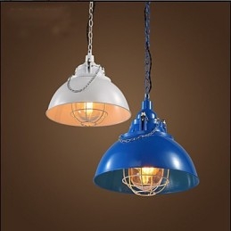 מנורת ברזל מתכת Single Head Pot Chandelier
