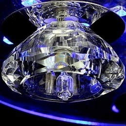 נברשת מודרנית קריסטל חי 3 אורות