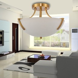 כפרי לודג' וינטג' מיני סגנון ציור מתכת אור תליון