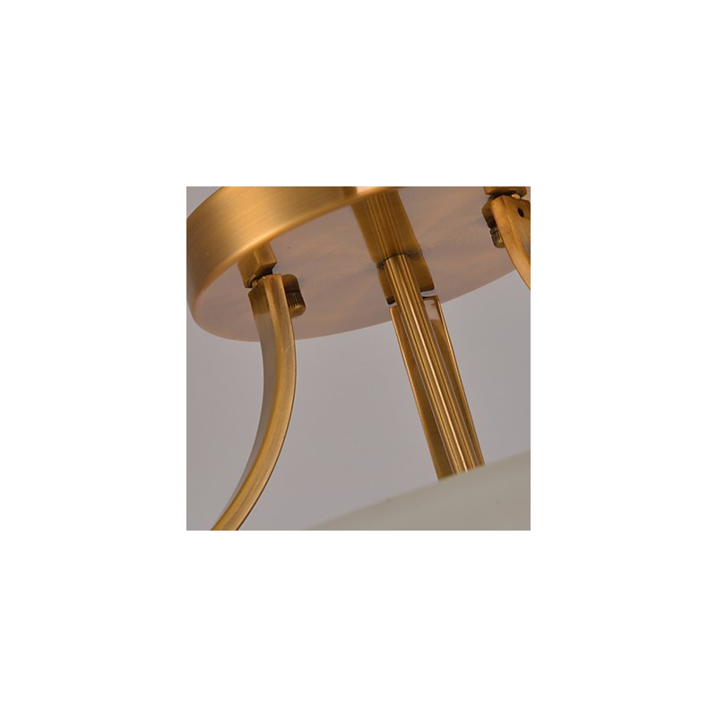 כפרי לודג' וינטג' מיני סגנון ציור מתכת אור תליון