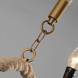 תאורת תליון מתכת מצופה אלקטרו, מסורתית קלאסית וינטג' רטרו פנס