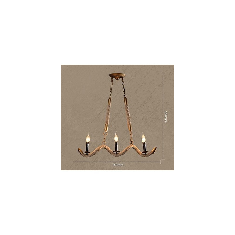 תאורת תליון מתכת מצופה אלקטרו, מסורתית קלאסית וינטג' רטרו פנס