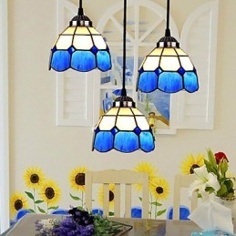 מנורות ופנסים של אהיל זכוכית Droplight עם חוזה אירופאי של הים התיכון