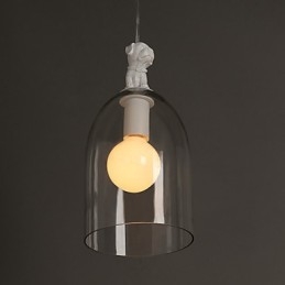 הכלב המצויר Droplight Taipei Rural Glass Individuality Creative Small Droplight מנורה