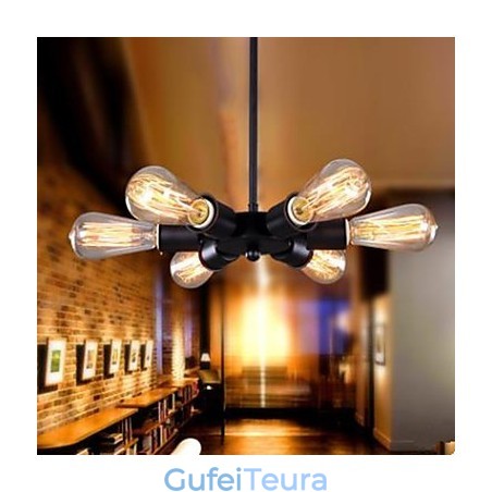 אמריקאי מדינה תעשייתית רוח שישה ראשים Droplight גלגל ענק אמריקאי מדינה תעשייתית רוח שישה ראשים Droplight גלגל ענק