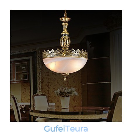 אור תליון מתכת ברונזה קלאסי וינטג' רטרו מסורתי