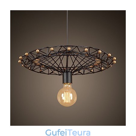 רטרו קלאסי מתכת אורות תקרה פשוט מנורות תליון בית קפה מנורת תליון