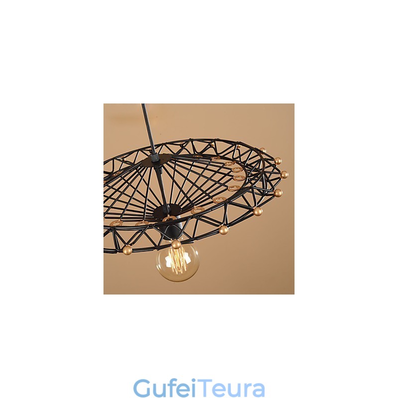 רטרו קלאסי מתכת אורות תקרה פשוט מנורות תליון בית קפה מנורת תליון