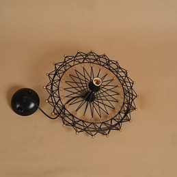 רטרו קלאסי מתכת אורות תקרה פשוט מנורות תליון בית קפה מנורת תליון