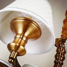 נברשת מתכת אלקטרולית בסגנון כפרי לודג' וינטג' מיני