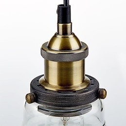 אורות תליון מסורתיים קלאסיים וינטג' רטרו מתכת