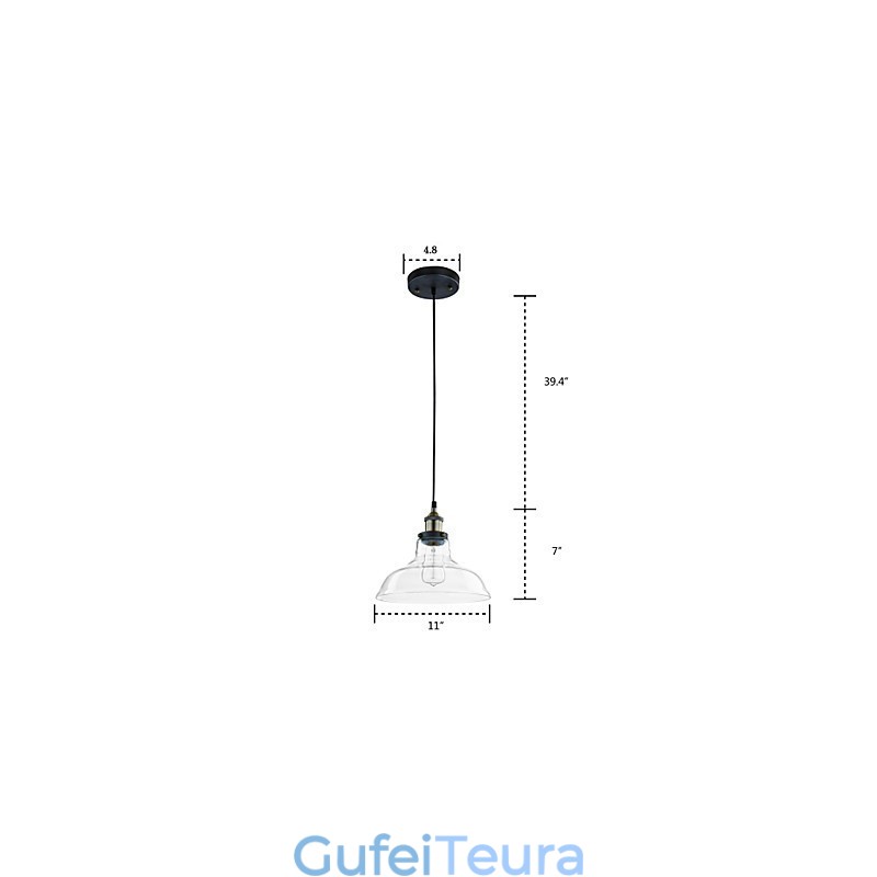 אורות תליון מסורתיים קלאסיים וינטג' רטרו מתכת
