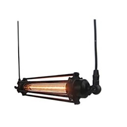 לופט תליון נברשת רטרו מנורת וינטג' קלאסית אור מתכת מדינה