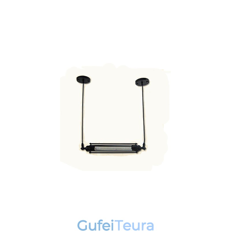 לופט תליון נברשת רטרו מנורת וינטג' קלאסית אור מתכת מדינה