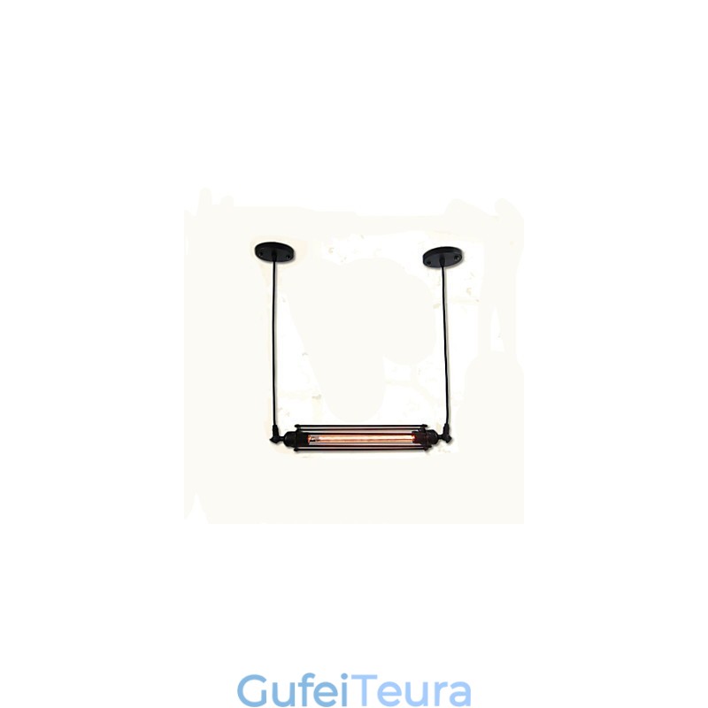 לופט תליון נברשת רטרו מנורת וינטג' קלאסית אור מתכת מדינה