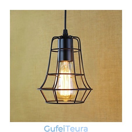 אורות תליון מסורתיים קלאסיים וינטג' רטרו קאנטרי מוסך מתכת