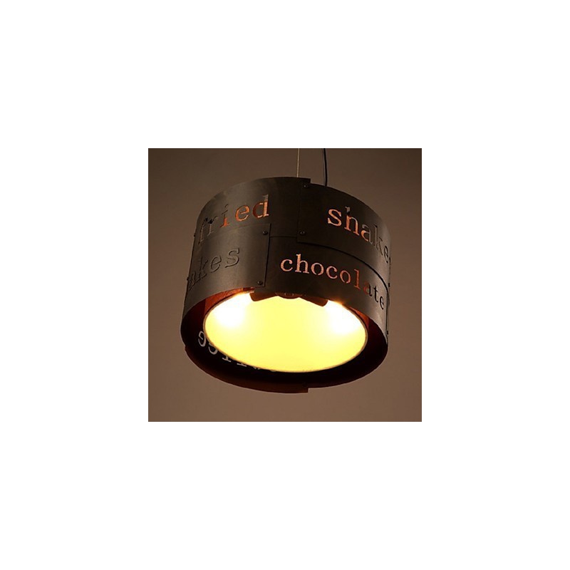 LOFT מודרני אופנה נורדית אמנות יצירתית תליון בד מנורת בית קפה מנורת תליון אור קוטר 35 ס"מ