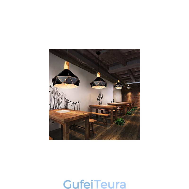 רטרו קלאסי מתכת אורות תקרה פשוט מנורות תליון בית קפה מנורת תליון