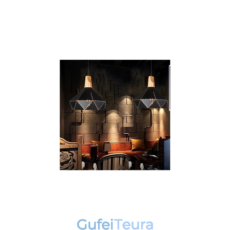 רטרו קלאסי מתכת אורות תקרה פשוט מנורות תליון בית קפה מנורת תליון