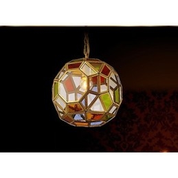 מנורת מרפסת מנורת מרפסת אקזוטית נברשת נחושת קטנה