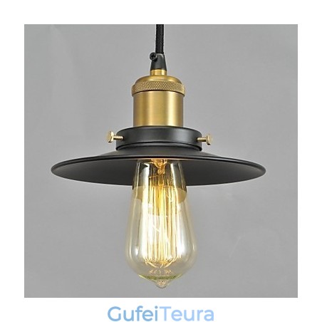 אור תליון מתכת לציור בסגנון מיני כפרי