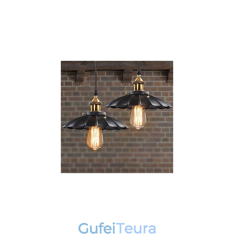 אור תליון בסגנון אירופאי רטרו קלאסי אמנות מתכת Droplight