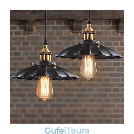 אור תליון בסגנון אירופאי רטרו קלאסי אמנות מתכת Droplight