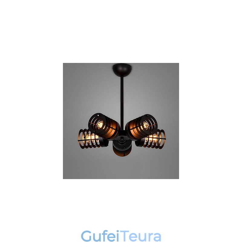 רטרו קלאסי מתכת אורות תקרה פשוט מנורות תליון בית קפה מנורת תליון