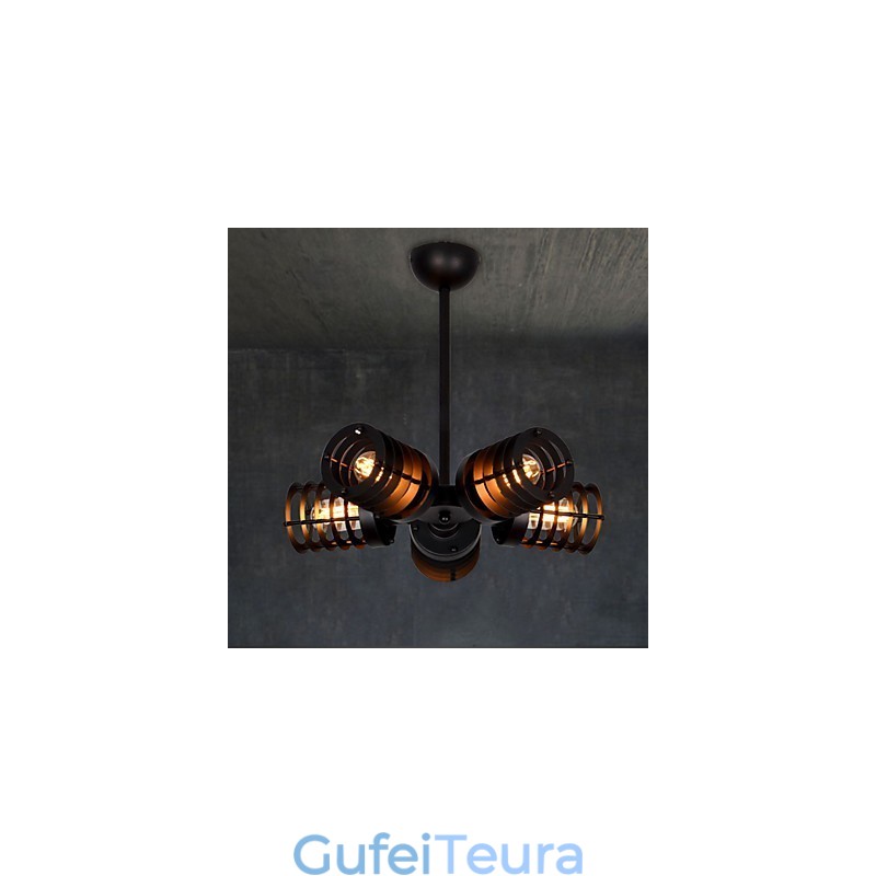 רטרו קלאסי מתכת אורות תקרה פשוט מנורות תליון בית קפה מנורת תליון