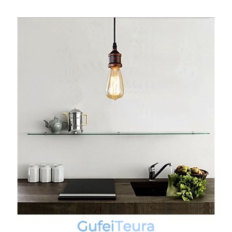 אורות תליון מסורתיים קלאסיים וינטג' רטרו קאנטרי מוסך מתכת