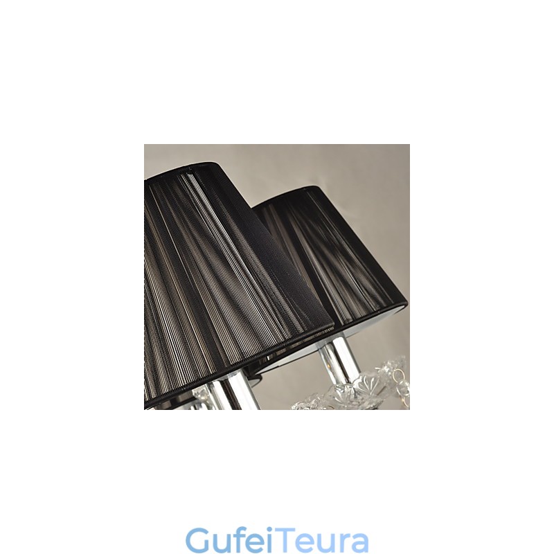 נברשת קריסטל אלגנטית עם 8 נורות