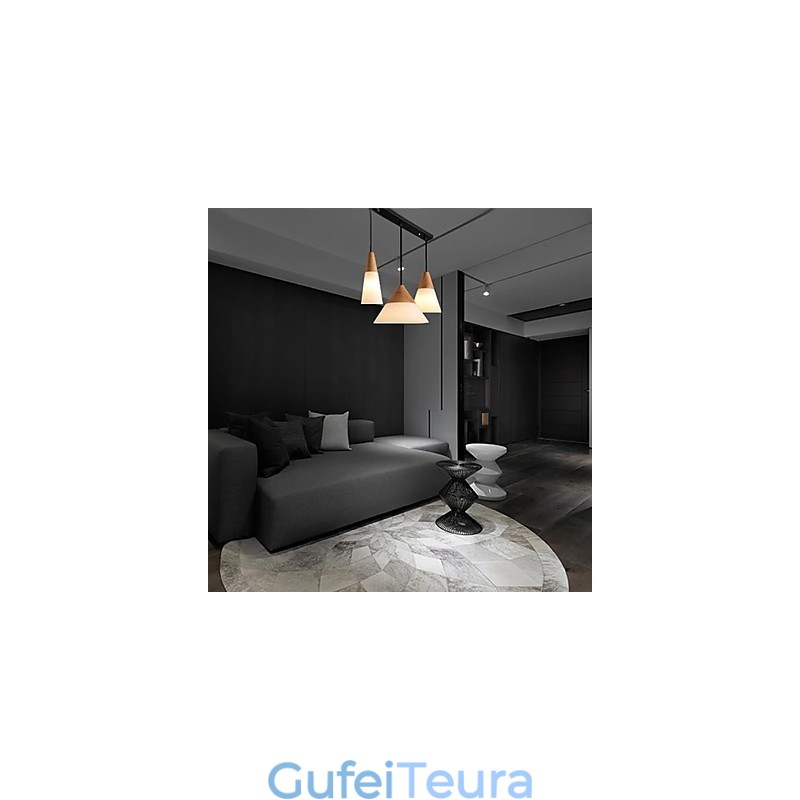 נברשת מתכת כרום מודרנית בסגנון מיני עכשווי