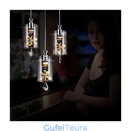 אור תליון זכוכית מודרני מודרני קריסטל אחרים