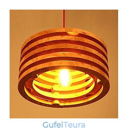 נברשת עץ ערבה נברשת עץ