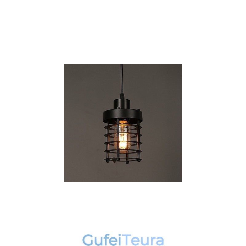 מעגל רטרו של מנורות ראש יחיד ופנסים אופי מנורת נברשת אמנותית